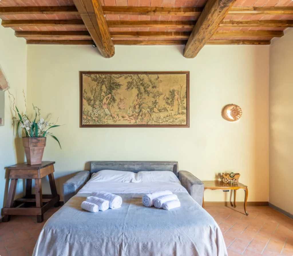 Divano letto ospiti matrimonio - Borgo Divino